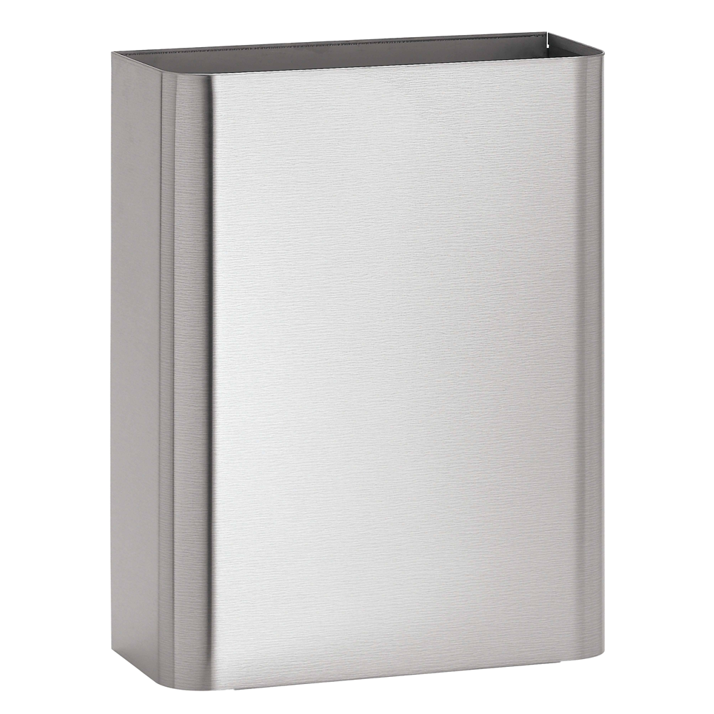 Bradley 355-350000 Commercial Restroom Waste Receptacle, 20.6 Gallon, Surface-Mounted, 18