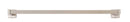 Bradley 9054-18 Towel Bar, 3/4" Diameter x 18" Length, Stainless Steel - TotalRestroom.com