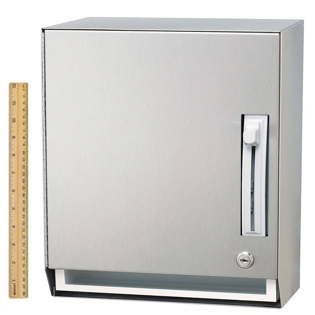 Bradley Towel Dispenser 2483-00 Commercial BX-Paper Towel Dispenser, Surface-Mounted, Stainless Steel