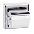 Bradley 5106-00 Commercial Toilet Paper Dispenser, Surface-Mounted, Stainless Steel w/ Bright-Polished Finish - TotalRestroom.com