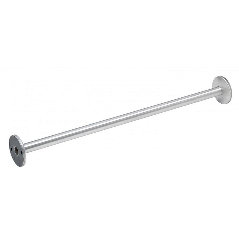 Bradley 9538-048 Shower Curtain Rod, 48" Length, Stainless Steel - TotalRestroom.com