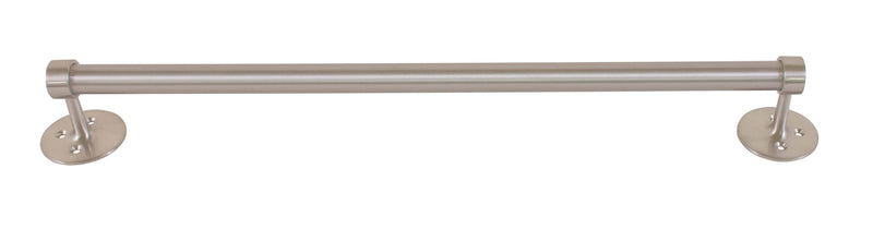 Bradley 908-18 Towel Bar, 1"Diameter x 18" Length, Stainless Steel - TotalRestroom.com