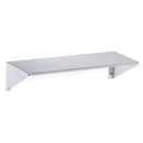 Bradley 755-012000 Commercial Restroom Shelf, 5" D x 12" L, Surface-Mounted, Stainless Steel