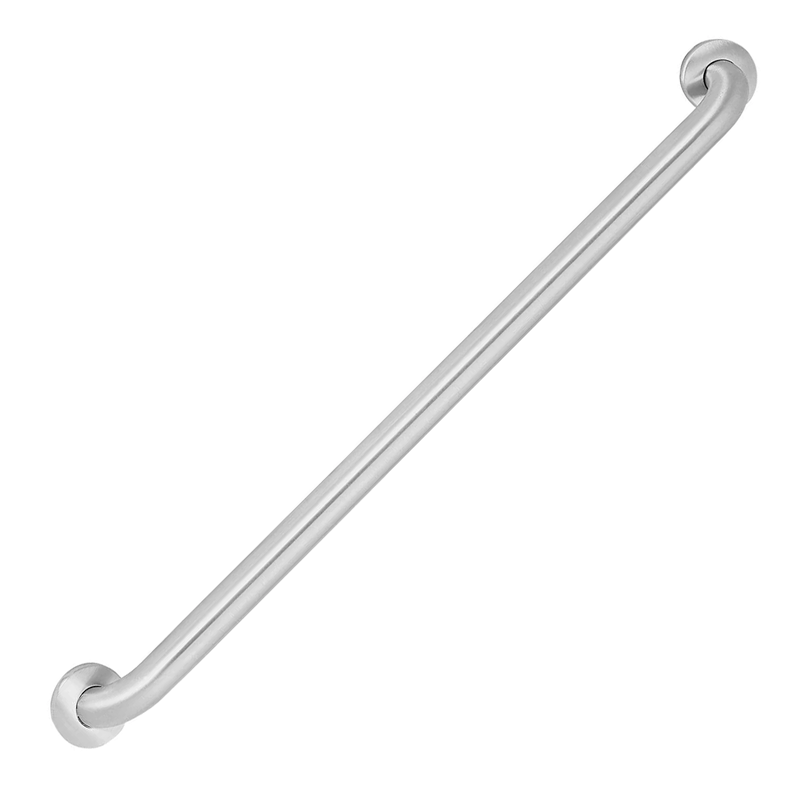 Bradley 8120-001480 (48 x 1.5) Commercial Grab Bar, 1-1/2" Diameter x 48" Length, Stainless Steel