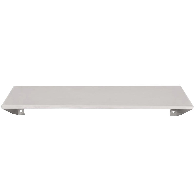 Bradley BX 755-018000 Commercial Restroom Shelf, 5" D x 18" L, Surface-Mounted, Stainless Steel