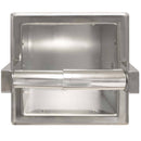 Bradley 5105-00 Commercial Toilet Paper Dispenser, Surface-Mounted, Stainless Steel w/ Polished Finish - TotalRestroom.com