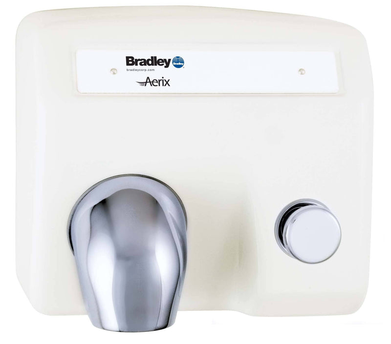 Bradley 2904-280000 - Hand Dryer, Push Button, Cast Iron