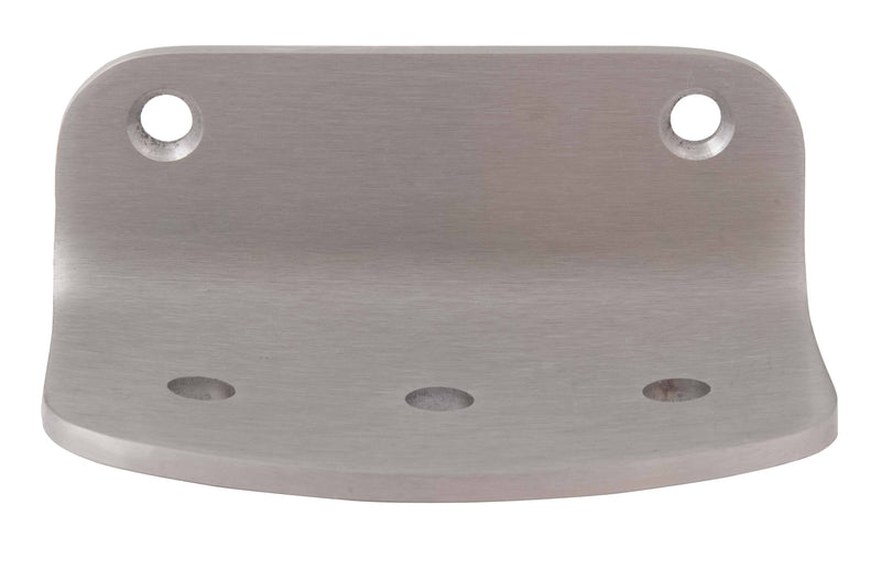 Bradley 900-00 Commercial BX Bar Soap Dish, Wall Mounted, Bar Soap, Stainless Steel - TotalRestroom.com