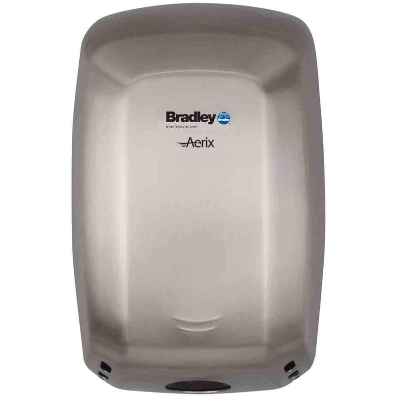 Bradley 2901-2874 Automatic Hand Dryer, 110-120/208/220-240 Volt, Surface-Mounted, Stainless Steel - TotalRestroom.com