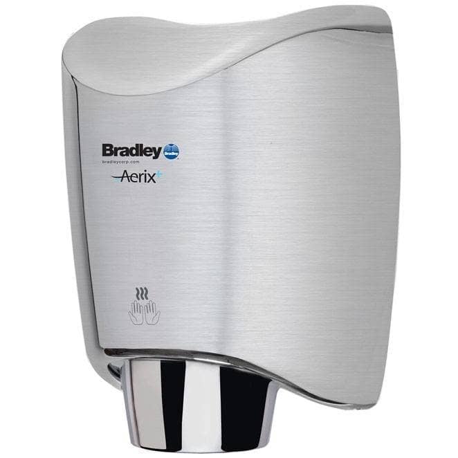 Bradley 2922-2874 Automatic High Efficiency Hand Dryer, 110-120 Volt, Surface-Mounted, Stainless Steel - TotalRestroom.com