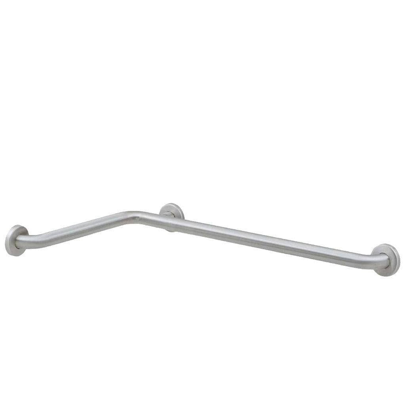 Bradley 8120-0593654 (54 x 36 x 1.5) Commercial Grab Bar, 1-1/2" Diameter x 54" Length, Stainless Steel