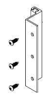 Bradley HDWP-A0121 Toilet Partition One Ear Strike/Keeper, Out-Swing for use with Bradley 1" Panels - TotalRestroom.com