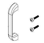 Bradley HDWP-A0110 Toilet Partition Door Pull Kit for use with Bradley 1" Panels - TotalRestroom.com