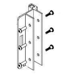 Bradley HDWP-A0050 Toilet Partition Wrap Around Strike/Keeper, In-Swing for use with Bradley 1" Panels - TotalRestroom.com