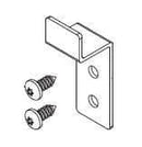 Bradley HDWC-S0013 Toilet Partition Stall Coat Hook Kit, Out-Swing for use with Bradley 1/2" Panels - TotalRestroom.com