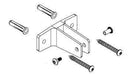 Bradley HDWC-S5US Toilet Partition Urinal Screen Hardware Kit, Stainless Steel - TotalRestroom.com