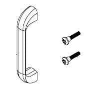 Bradley HDWC-S0110 Toilet Partition Door Pull, Stainless Steel - TotalRestroom.com