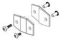 Bradley HDWC-S4AL Toilet Partition Alcove Hardware Kit, Stainless Steel - TotalRestroom.com