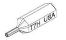 Bradley HW101032 Toilet Partition Torx Bit T7 for use with Bradley 1" Panels - TotalRestroom.com