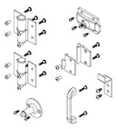Bradley SD1-RHHC Toilet Partition ADA Door Hardware Kit, Right Hinge, Stainless Steel - TotalRestroom.com