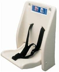 Koala Kare KB102-00 Bobrick Wall-Mounted Child Protection Seat, Cream - TotalRestroom.com