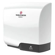 World Dryer SLIMdri(TM) L-974 Hand Dryer, White Aluminum, Universal, Updated Part Number: L-974A