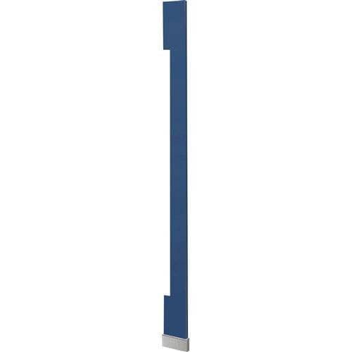 Bradley P482-22 Toilet Partition Pilaster, 22"W x 82"H, Plastic - TotalRestroom.com