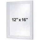 Bradley SA01-500001 Security Mirror, 12" W x 16" H, Chase-Mounted, Stainless Steel w/ Satin Finish - TotalRestroom.com