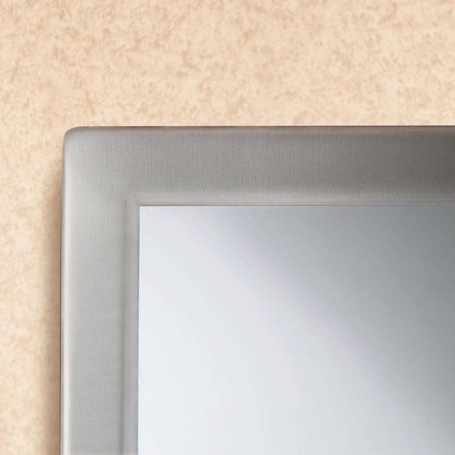 Bobrick B-290-2448 (24 x 48) Public Restroom Mirror Shelf, Angle Frame, 24
