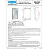 Bobrick B-293-1830 (18 x 30) Fixed-Position Tilt Mirror (18