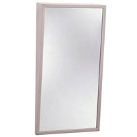 Bobrick B-2931836 Commercial Restroom Tilt Mirror, Angle Frame, 18