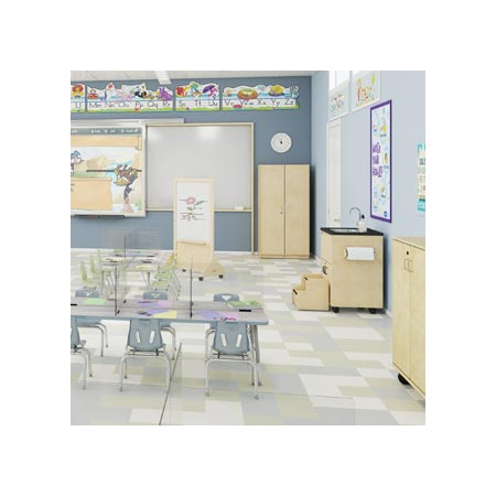 Jonti-Craft 1370JC, 26" Child Height Portable Sink, Plastic Sink Basin
