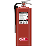 Oval 10HABC Fire Extinguisher, Surface Mounted