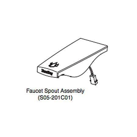 Bradley S05-201C01 Faucet Spout Assembly