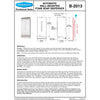 Bobrick B-2013 Commercial Foam Soap Dispenser, Surface-Mounted, Touch-Free, Stainless Steel - 27 Oz