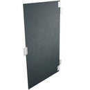 Hadrian Bathroom Stall Door, Solid Plastic, 32" x 55", Includes 621025/26 Aluminum In-Swing Hardware Kit-10032