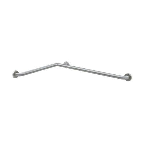 Bobrick B-6897 Commercial Grab Bar, 1-1/2" Diameter x 54" Length, Concealed-Mounted, Stainless Steel - TotalRestroom.com