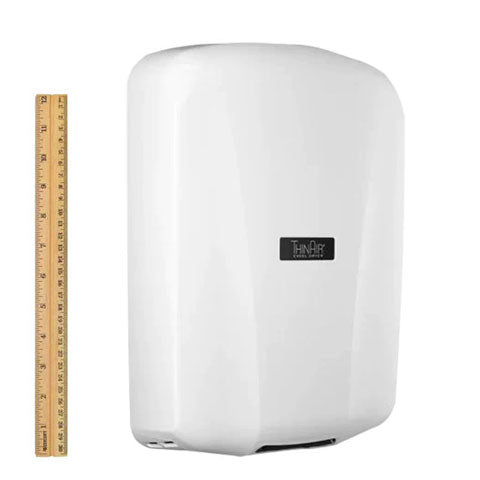 Xlerator TA-ABS ThinAir Hand Dryer, White Polymer (ABS)