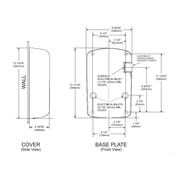 ThinAir TA-SB ADA Hand Dryer (Brushed Stainless Steel) Excel Dryer