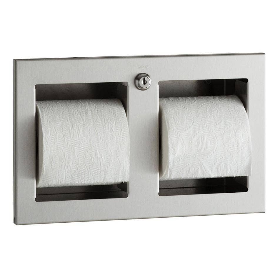 Bobrick B-35833 Commercial Paper Towel Dispenser, Recessed, Metal - TotalRestroom.com