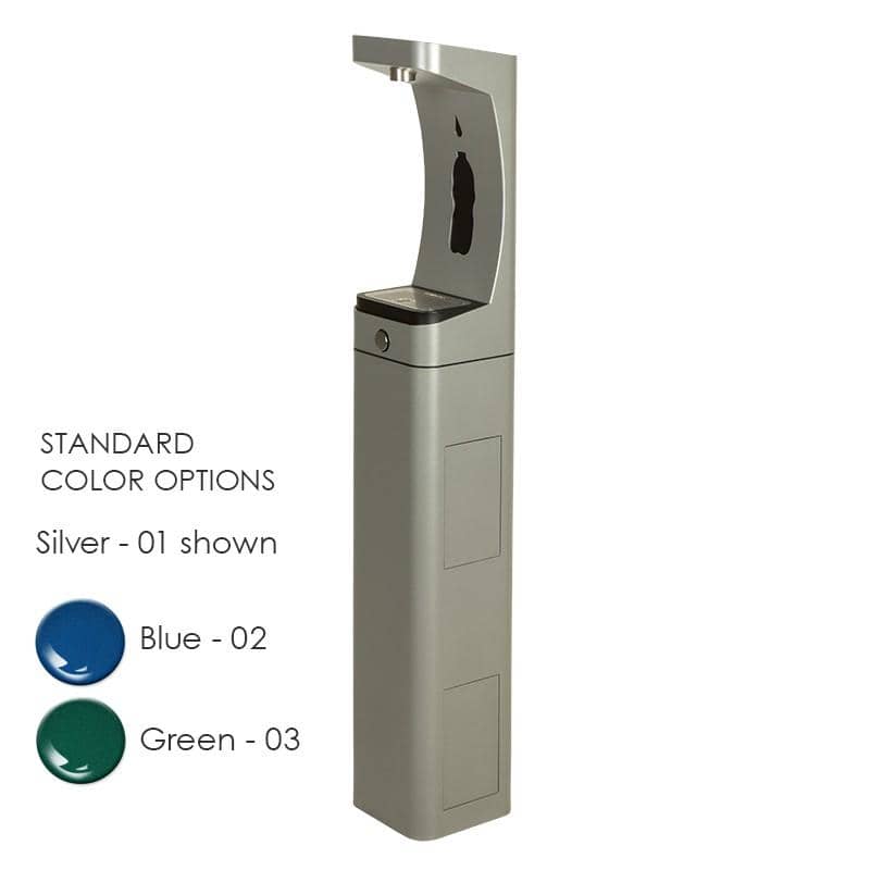 Haws 3610 Modular Outdoor Bottle Filler - TotalRestroom.com
