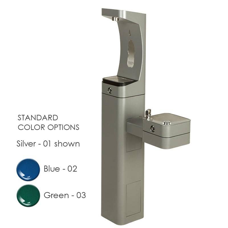 Haws 3611FR Outdoor Freeze Resistant Bottle Filler - TotalRestroom.com