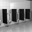 Hadrian 20118 Plastic Urinal Screen 18"x48",Includes-520559