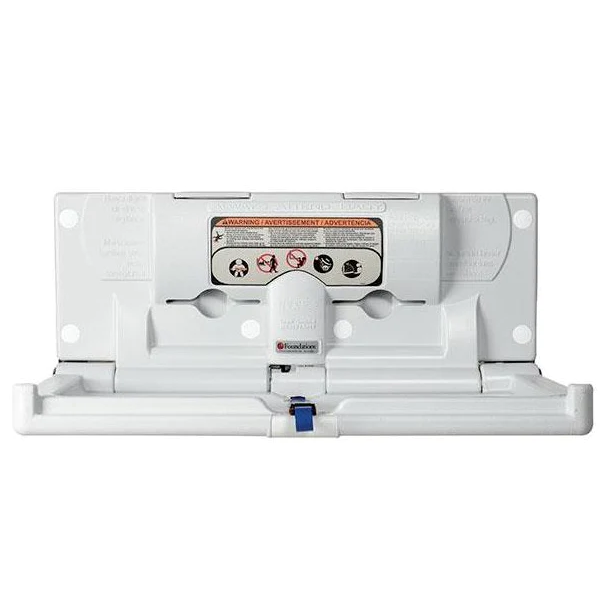Foundations Horizontal Surface Mount (EZ Mount Backer Plate Not Included), Light Gray - 100-EH