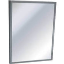 ASI 0535-2436 (24 x 36) Fixed Angle Tilted Mirror, 24"W x 36"H