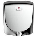 World Dryer VERDEdri Q-972A Suface-Mounted ADA Hand Dryer, Polished Stainless Steel, Updated Part Number: Q-972A2