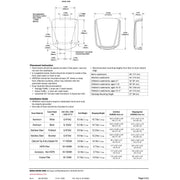 World Dryer VERDEdri Q-973A Surface-Mounted ADA Hand Dryer, Brushed Stainless Steel, Updated Part Number: Q-973A2