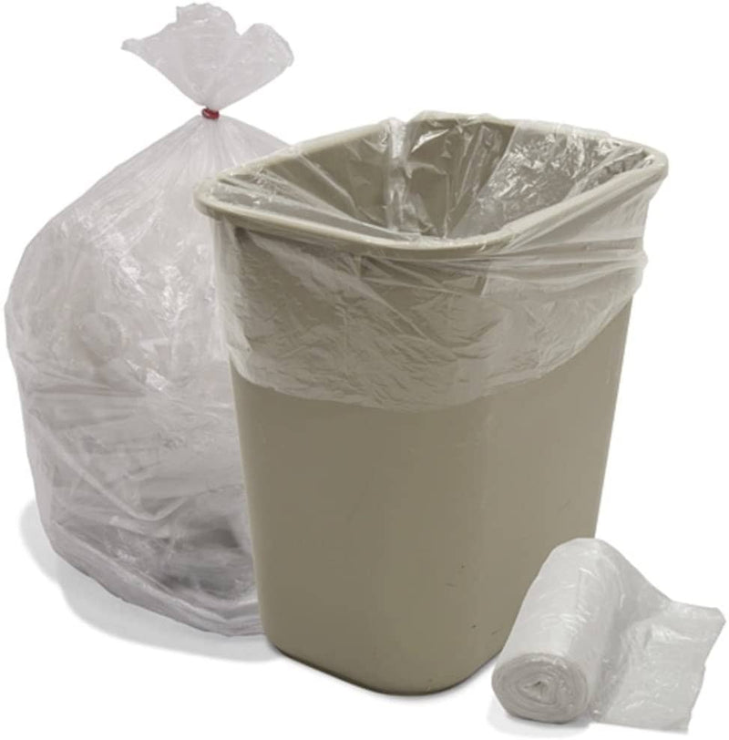 Heritage High-Density Waste Can Liners, 7 Gal, 6 Microns, 22" X 20", Natural, 2,000/Carton - HERZ4022RNR01