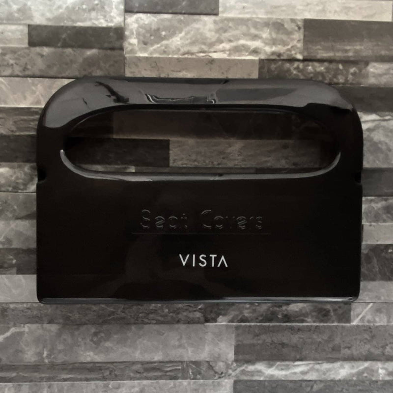 VISTA Seat Cover Dispenser, Dark Translucent - TS4001 - TotalRestroom.com