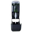 VISTA Sani Suds Manual Soap Dispenser, Black Translucent - SD1002 - TotalRestroom.com